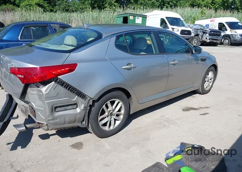 2011 Kia Optima Lx из США, поврежденный, VIN KNAGM4A73B5129715